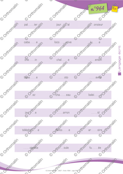 Page 5 de la fiche