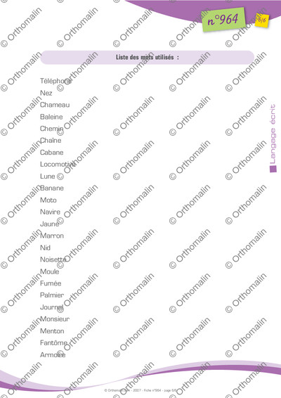 Page 6 de la fiche