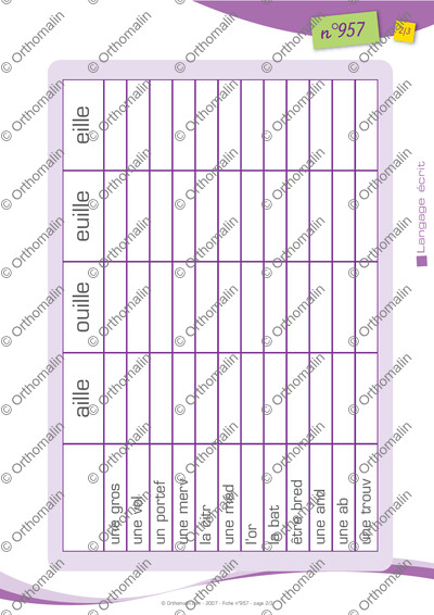 Page 2 de la fiche