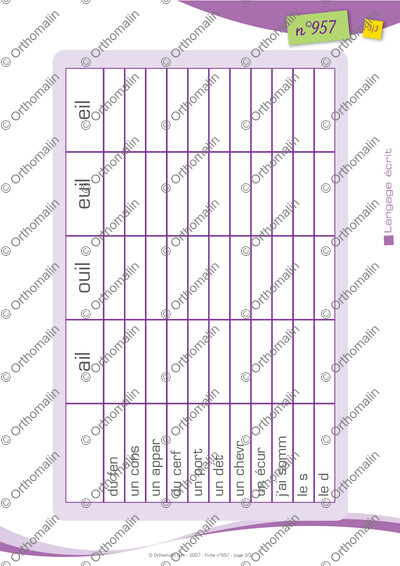 Page 3 de la fiche
