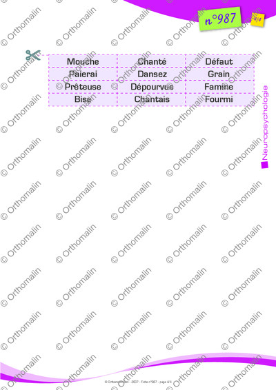 Page 4 de la fiche