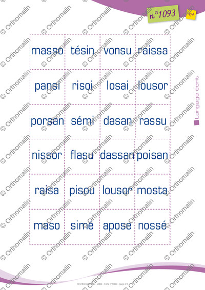 Page 4 de la fiche