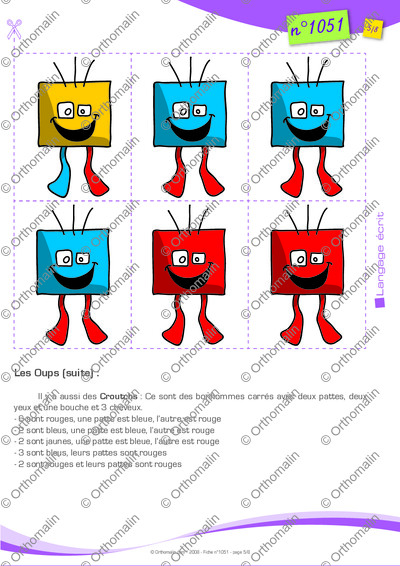 Page 5 de la fiche