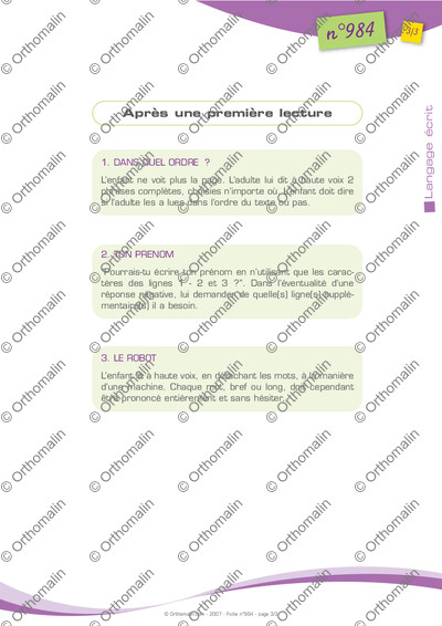 Page 3 de la fiche