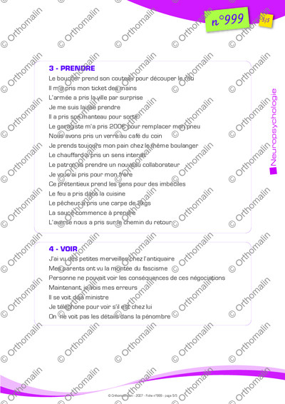 Page 5 de la fiche