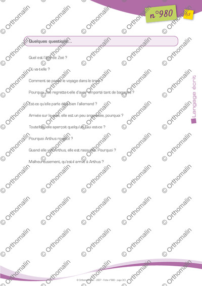 Page 3 de la fiche