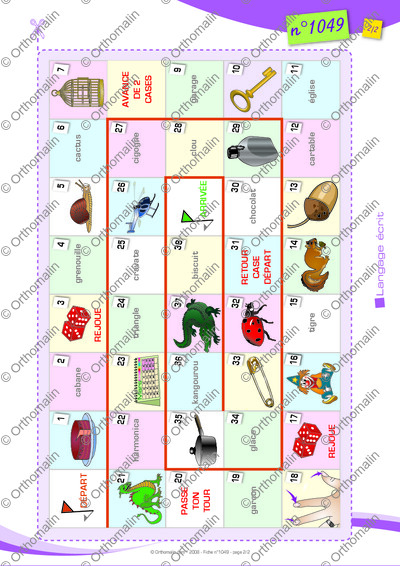 Page 2 de la fiche