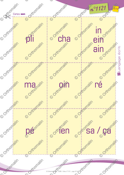 Page 3 de la fiche