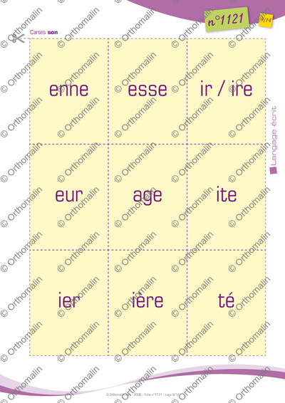 Page 9 de la fiche