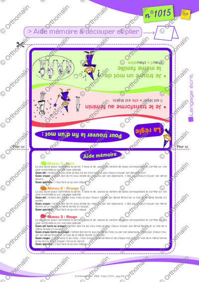 Page 3 de la fiche