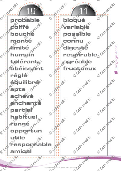 Page 13 de la fiche