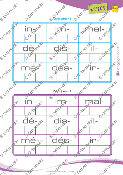 Page 3 de la fiche