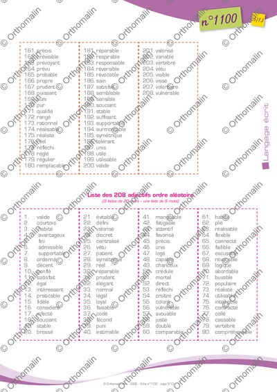 Page 5 de la fiche
