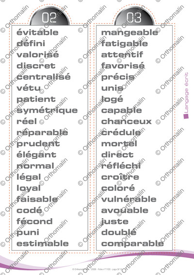 Page 9 de la fiche