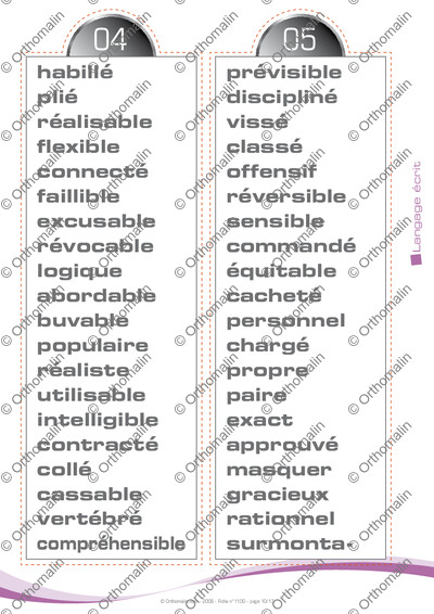 Page 10 de la fiche
