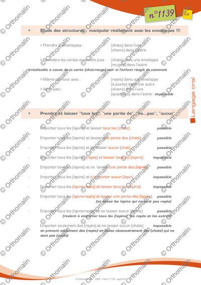 Page 5 de la fiche