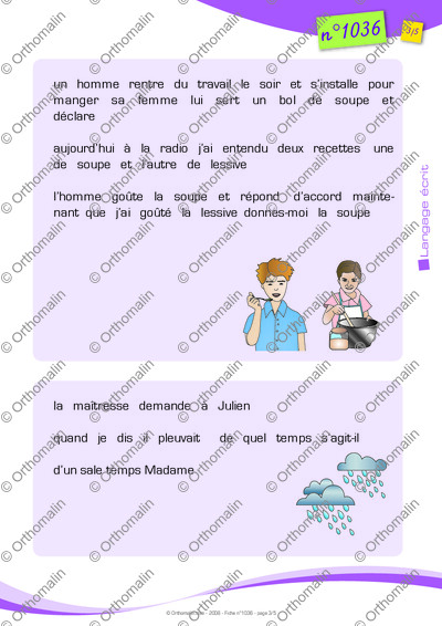 Page 3 de la fiche