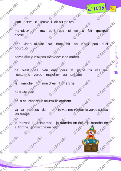 Page 4 de la fiche
