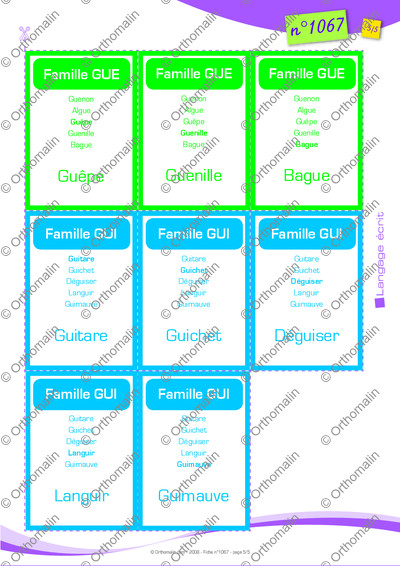 Page 5 de la fiche