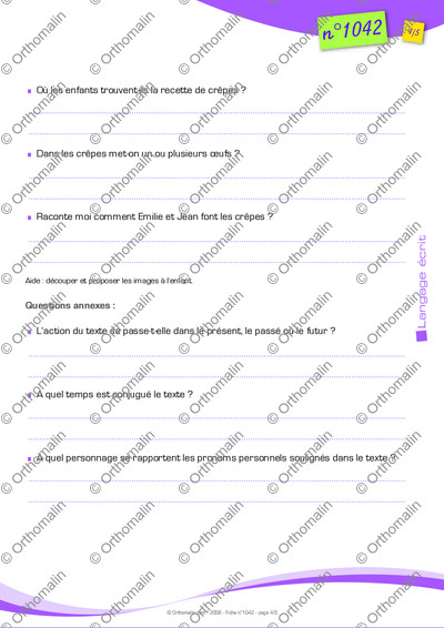 Page 4 de la fiche