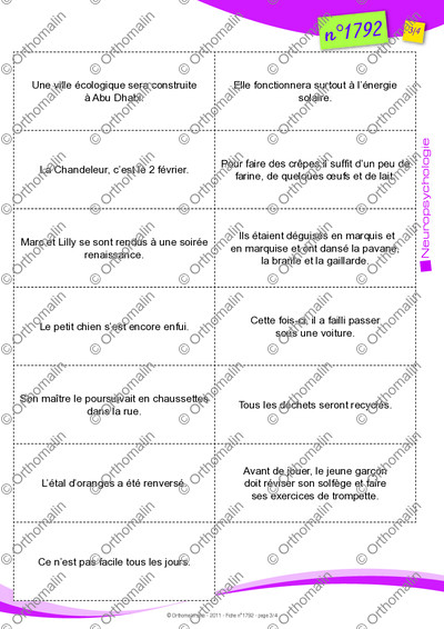Page 3 de la fiche