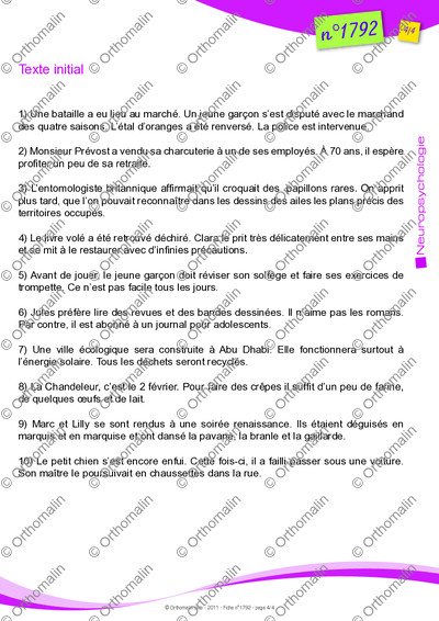 Page 4 de la fiche