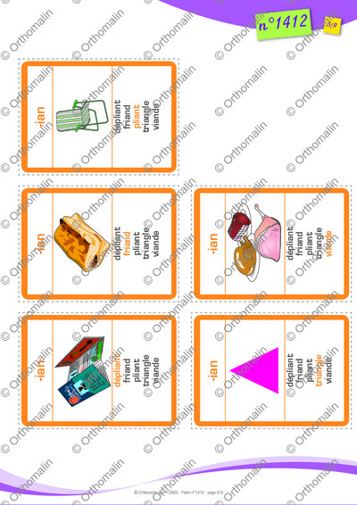 Page 3 de la fiche