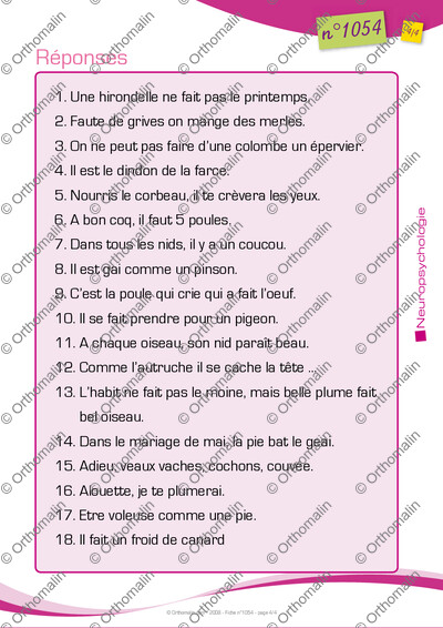 Page 5 de la fiche