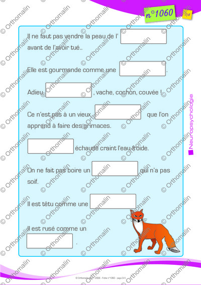 Page 3 de la fiche