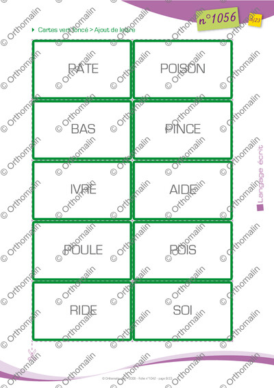 Page 6 de la fiche