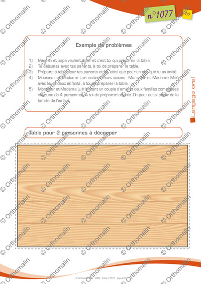 Page 2 de la fiche