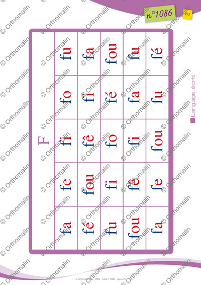 Page 4 de la fiche