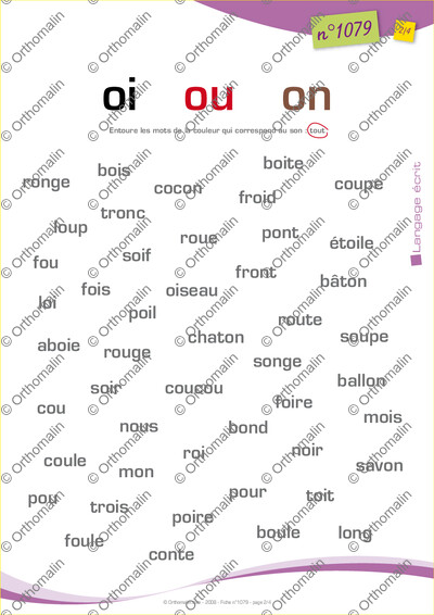 Page 2 de la fiche