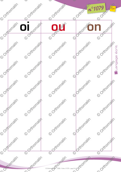 Page 3 de la fiche