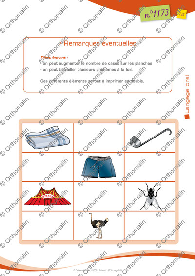 Page 2 de la fiche