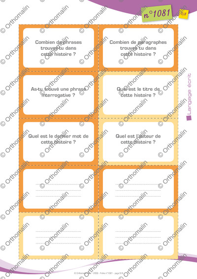 Page 5 de la fiche