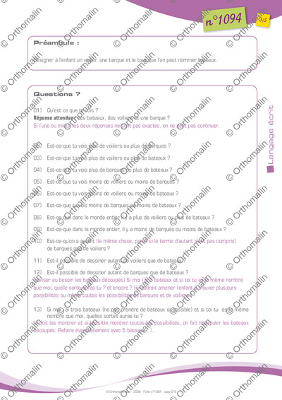 Page 3 de la fiche