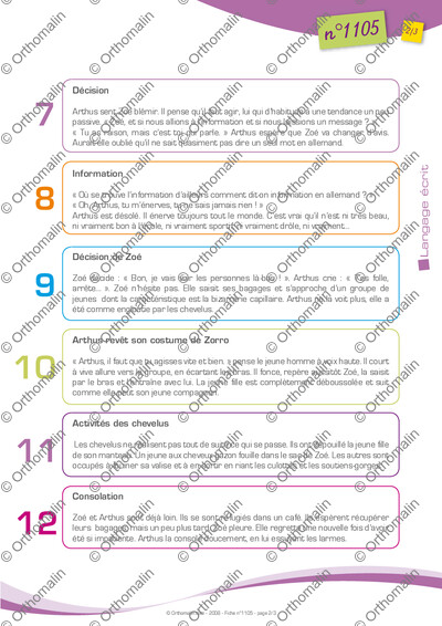 Page 2 de la fiche