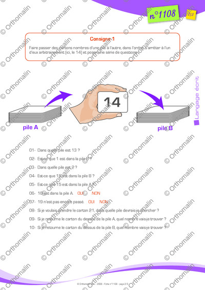 Page 2 de la fiche
