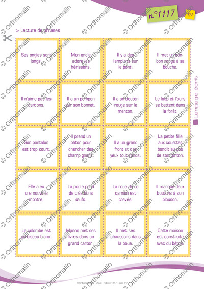Page 4 de la fiche