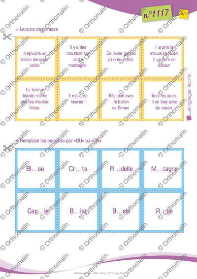 Page 5 de la fiche