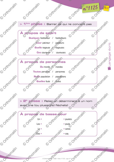Page 4 de la fiche