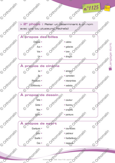 Page 6 de la fiche