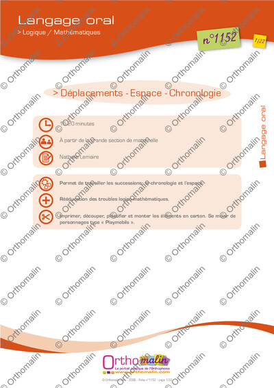 Page 1 de la fiche