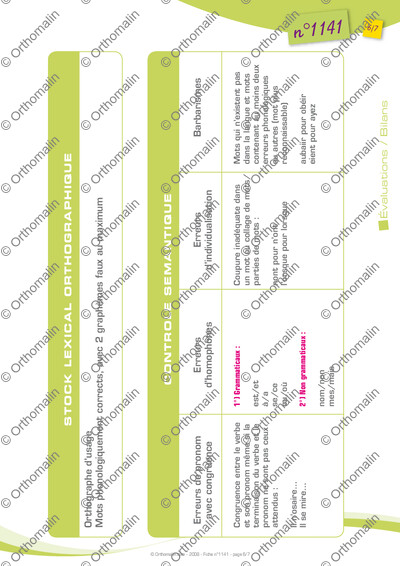 Page 6 de la fiche
