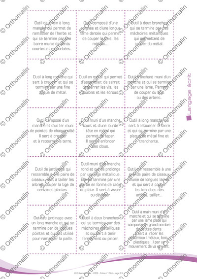 Page 3 de la fiche