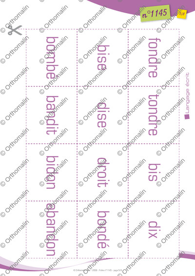 Page 5 de la fiche