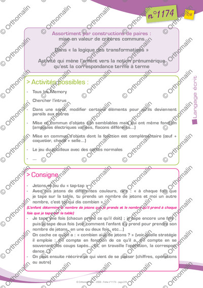 Page 2 de la fiche