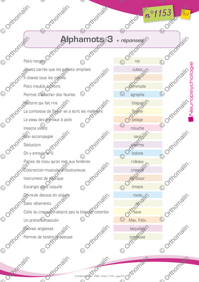 Page 3 de la fiche