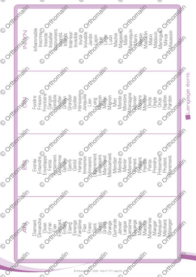 Page 6 de la fiche